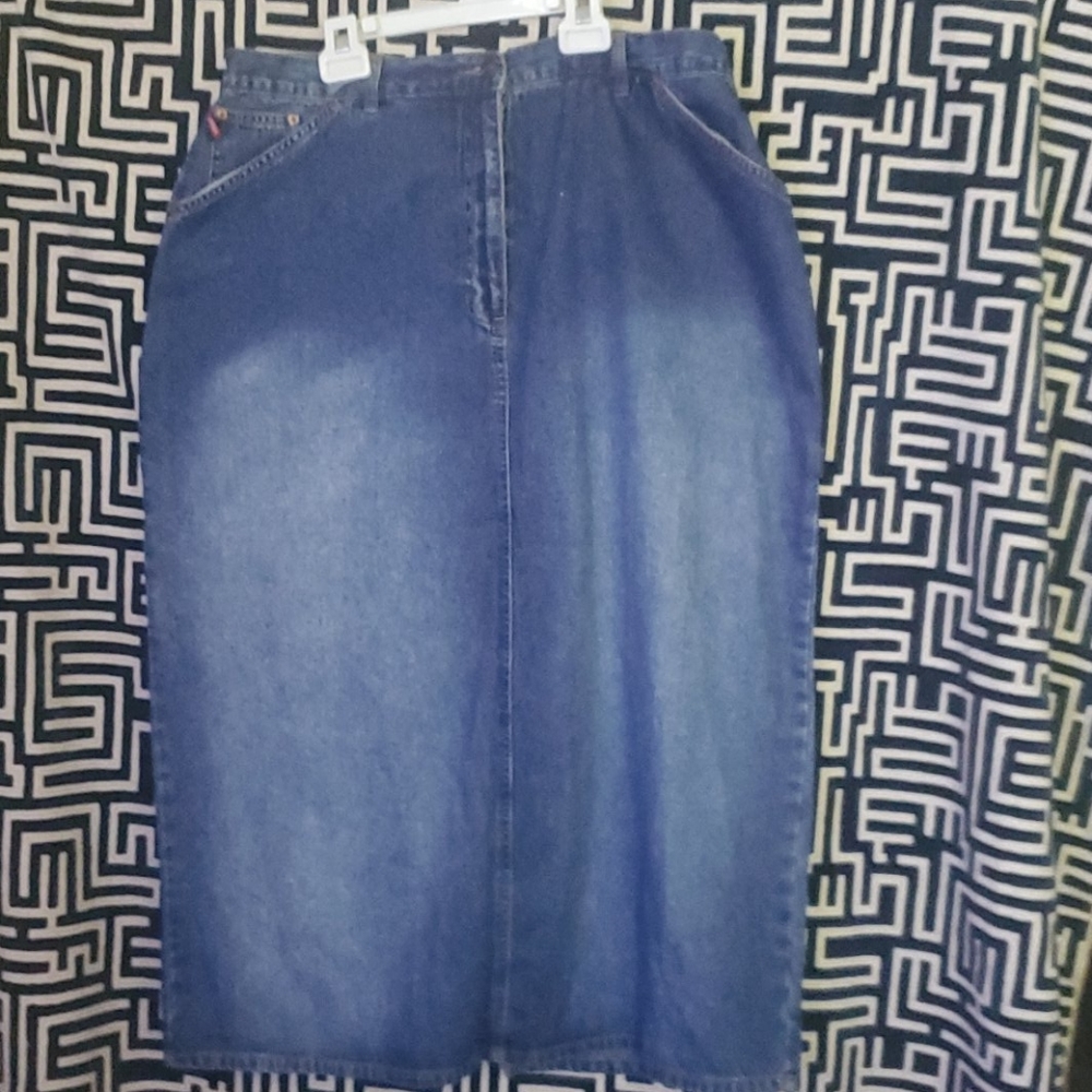 Ladies Jean Skirt